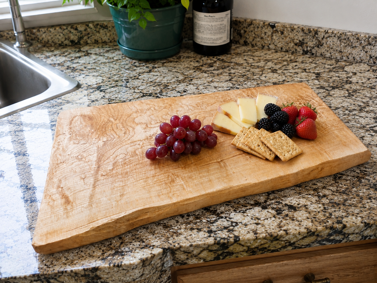 Birdseye Maple Serving & Charcuterie Board