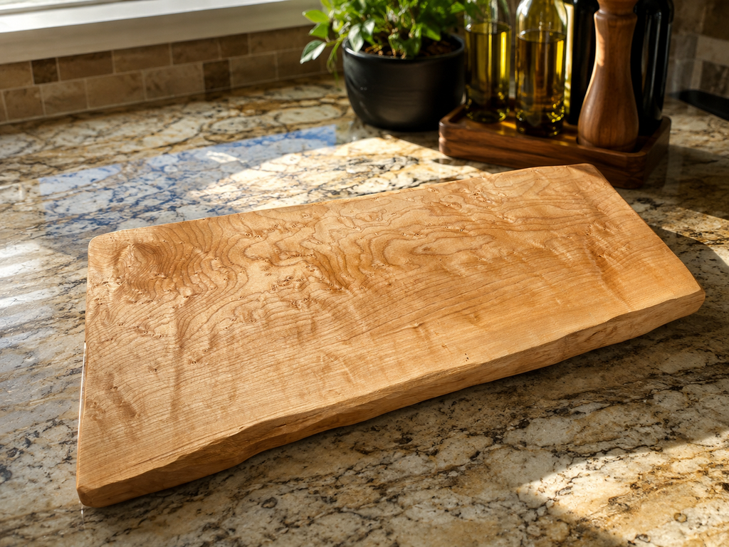 Birdseye Maple Serving & Charcuterie Board