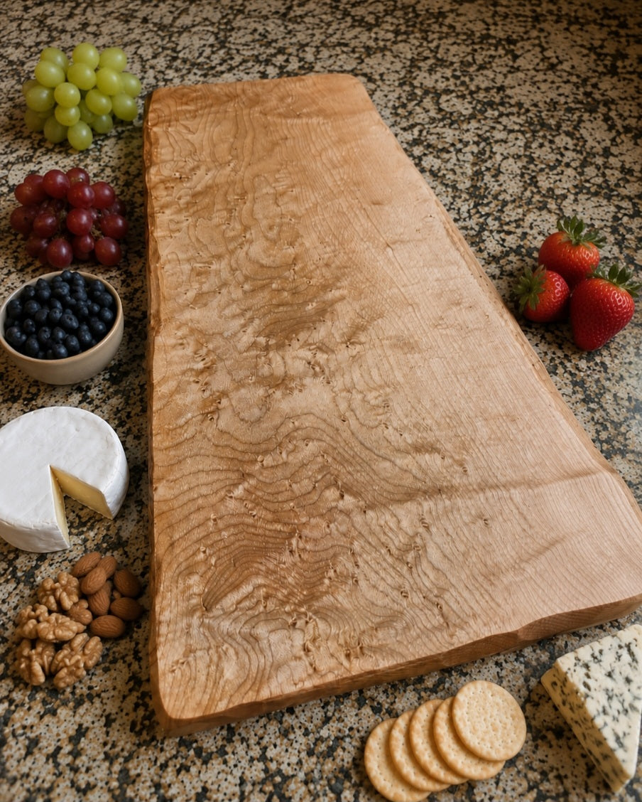 Birdseye Maple Serving & Charcuterie Board